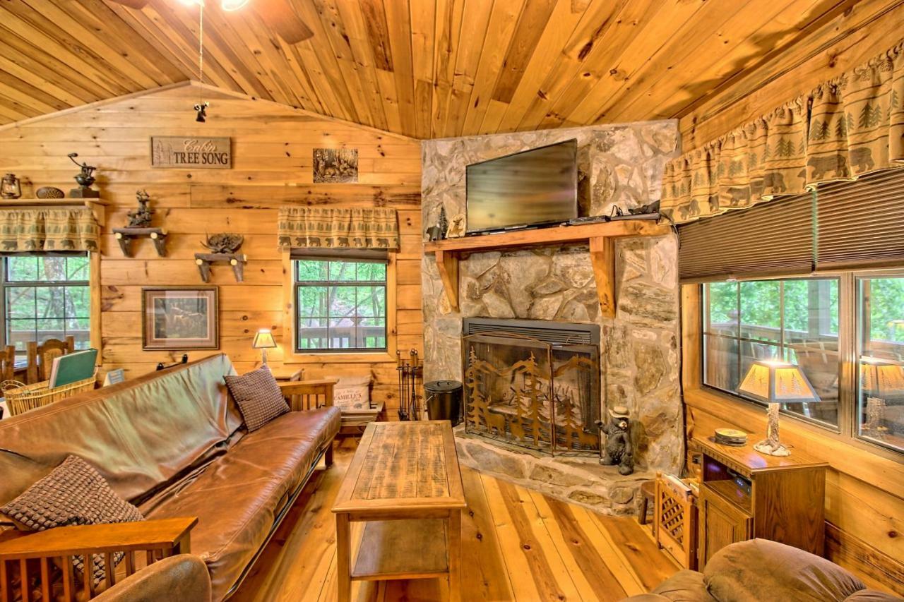 Tree Song Mountain Creek Cabin Ellijay Exteriér fotografie