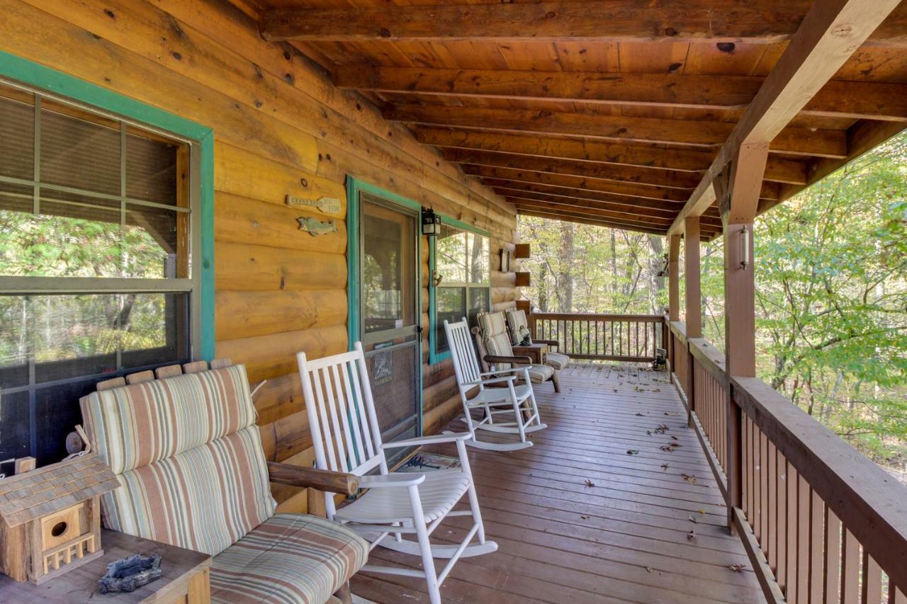 Tree Song Mountain Creek Cabin Ellijay Exteriér fotografie